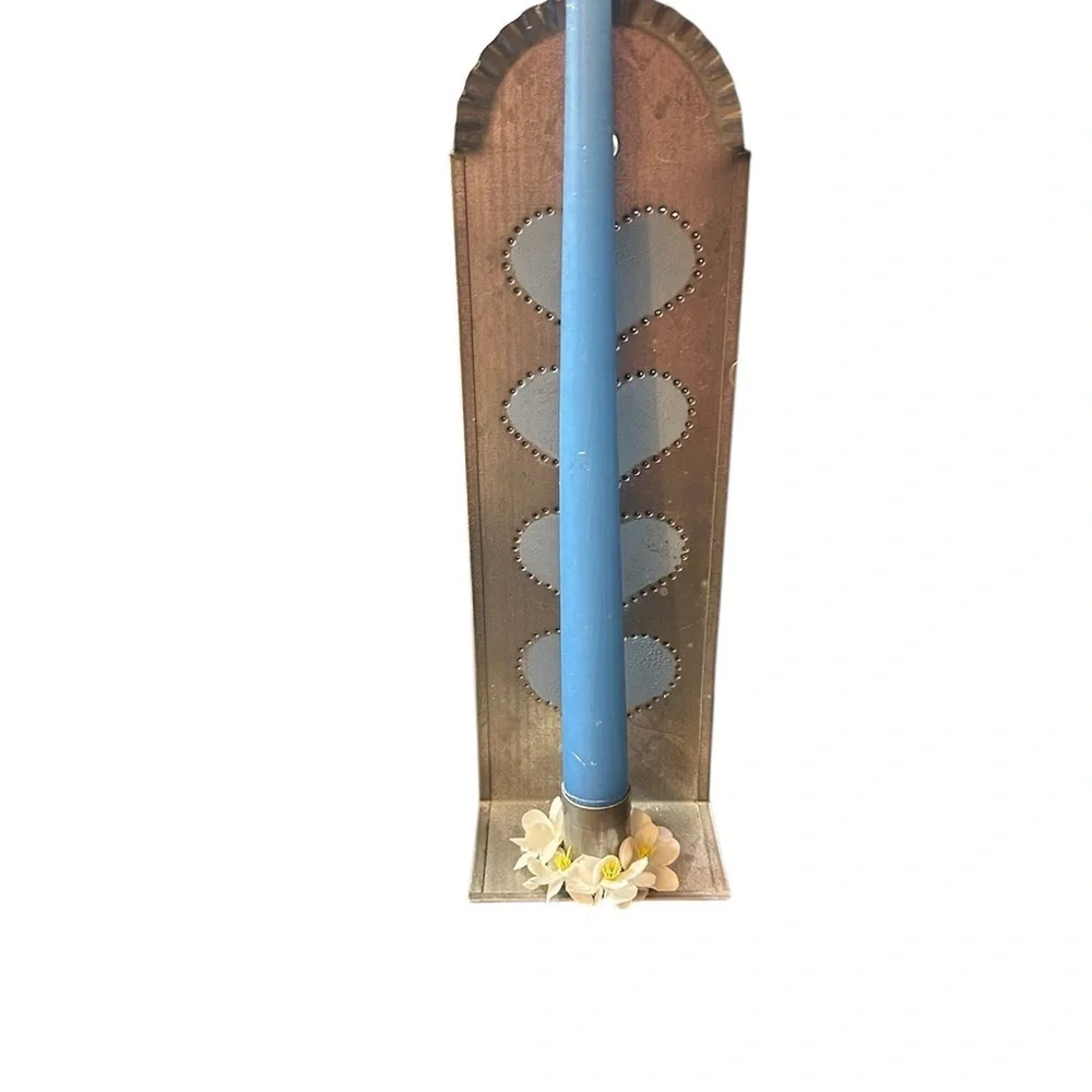 Heart Design Candle Holders - Gray